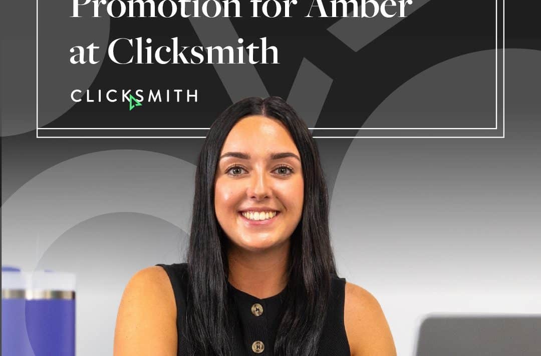 Promotion at Clicksmith for Amber | Clicksmith | Guernsey